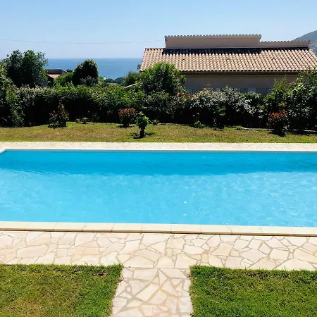Charmante 2 Chambres Avec Magnifique Vue Mer Et Piscine, Sagone, Corse